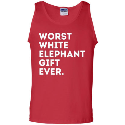 Best Worst White Elephant T-shirt Red