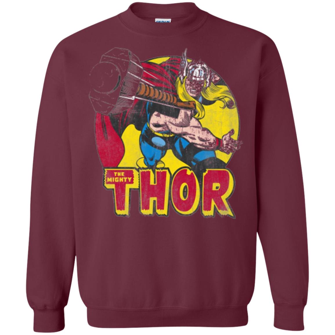 Comic Marvel T-shirt The Mighty Thor Maroon