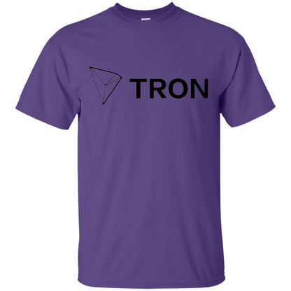 Tron Trx Cryptocurrency T-shirt Purple