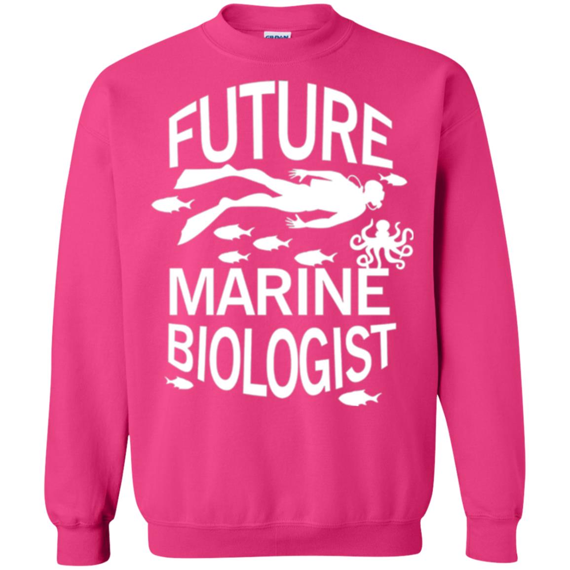 Cute Marine Biologist T-shirt Heliconia