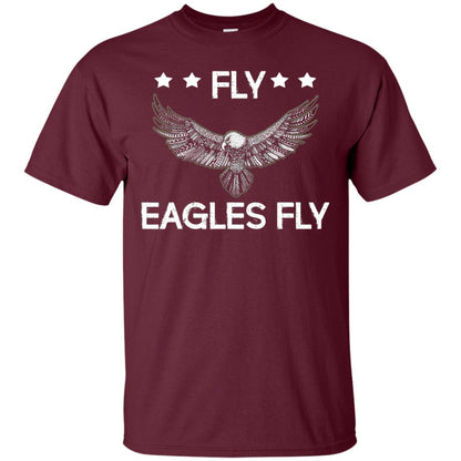Flying Eagles Fly T-shirt Maroon