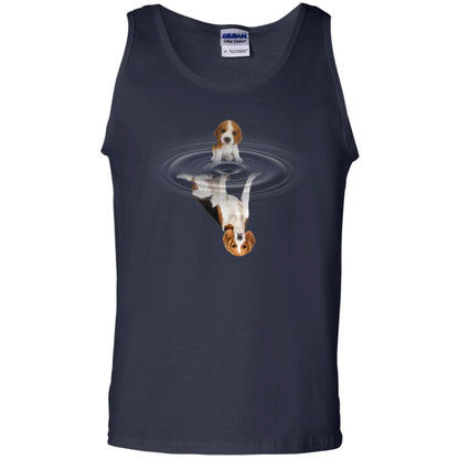 Little Beagle And Big Shadow Shirt Navy
