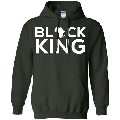 Pride Black Power Panthers Lives Matter Black King Africa T-shirt Forest Green