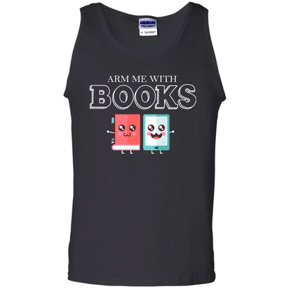 Arm Me With Books Gun Control T-shirt Black