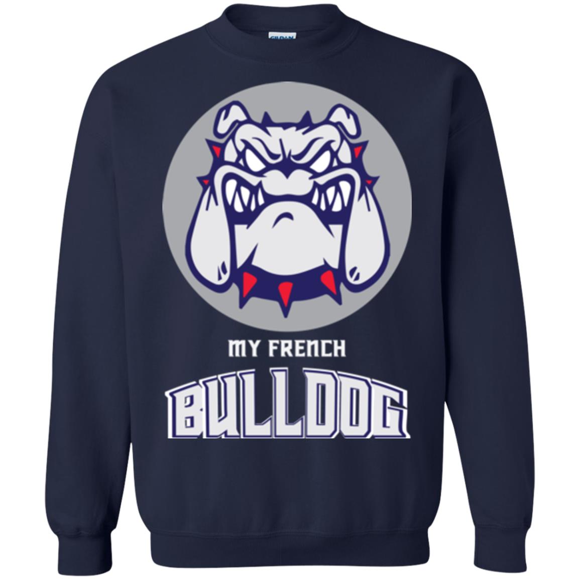 Dog Lover T-shirt My French Bulldog Navy