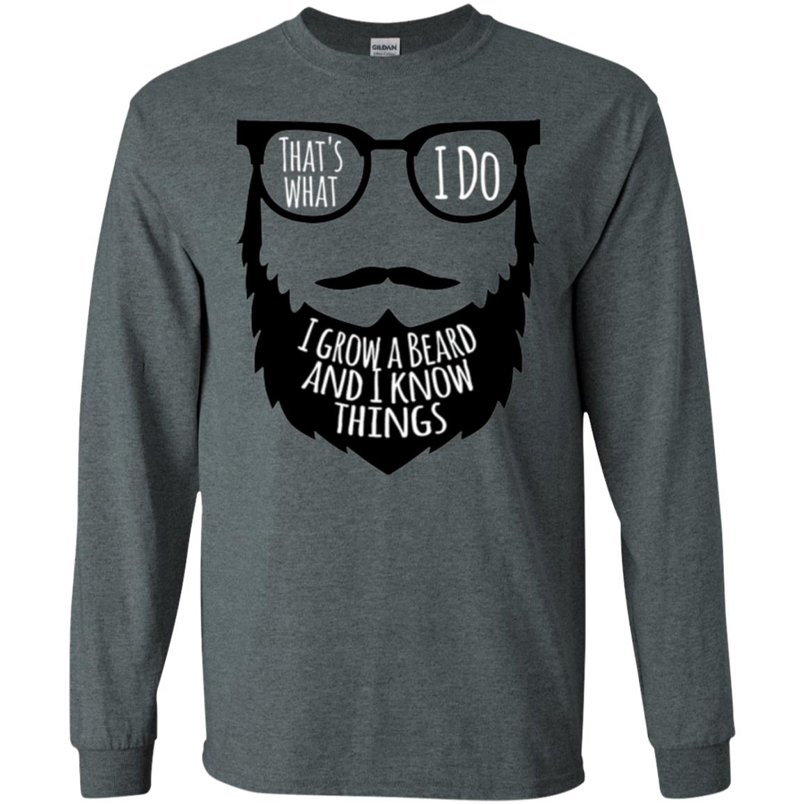 Bread Man T-shirt That_s What I Do I Growl A Bread And I Know Things Dark Heather