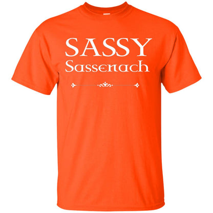 Sassy Sassenach Outlander Fans Shirt Orange