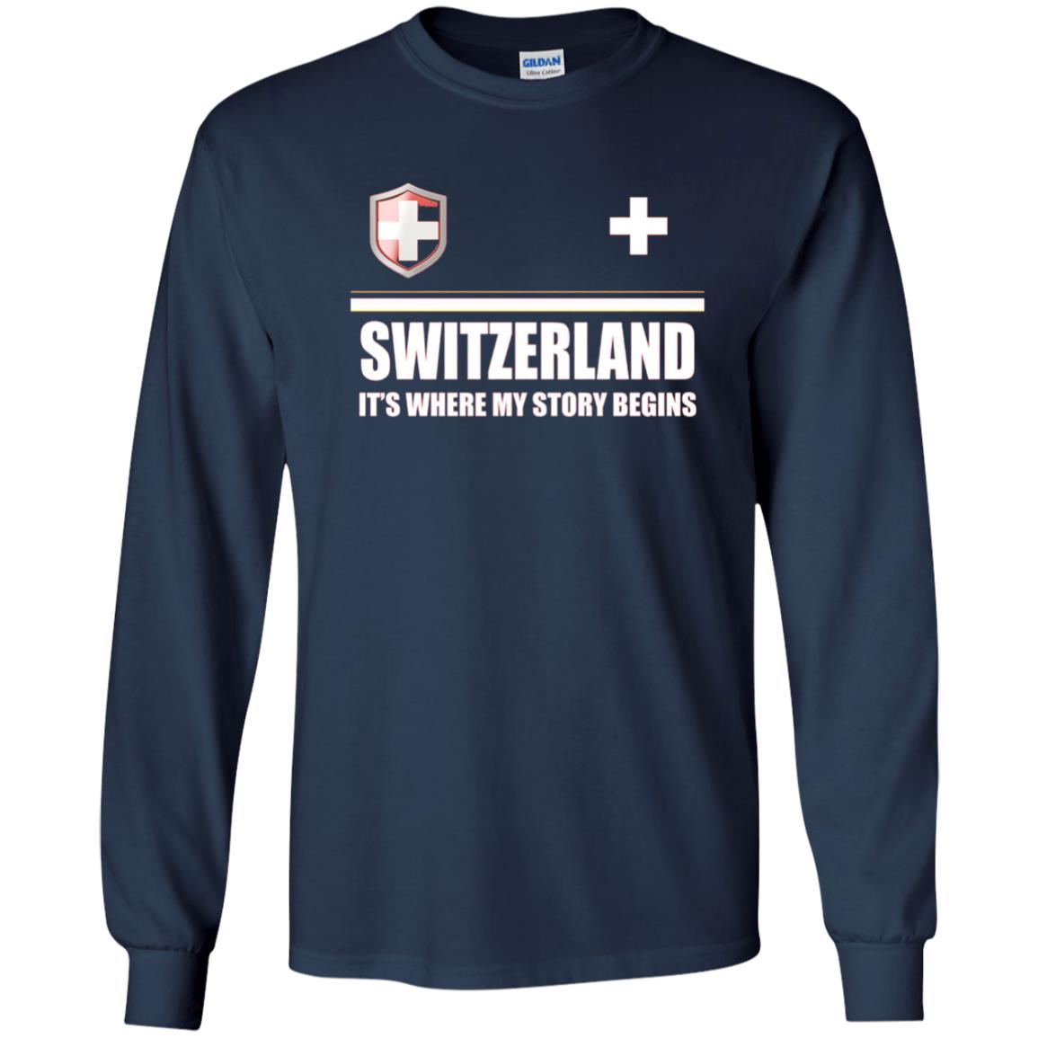 Swiss T-shirt Switzerland Flag T-shirt