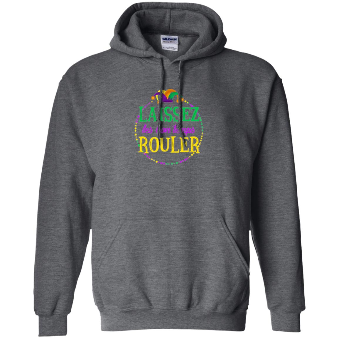 Mardi Gras T-shirt Laissez Les Bon Temps Rouler Dark Heather