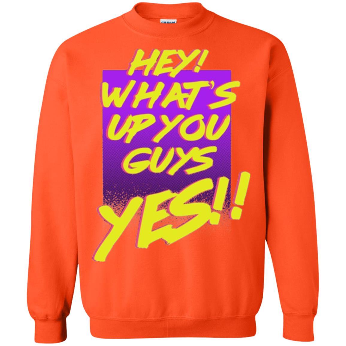 Shane Dawson T-shirt Hey What's Up You Guys Yes Orange