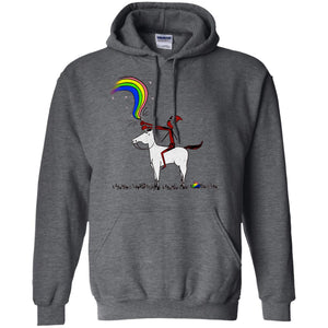 Deadpool With Unicorn Movie T-shirt