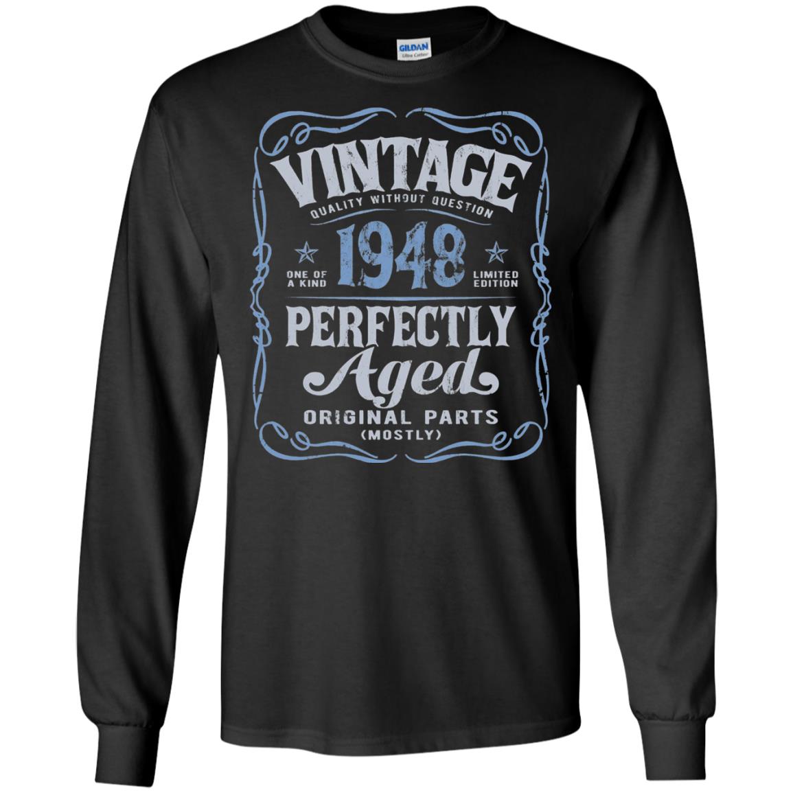 Vintage Made In 1948 70th Birthday Shirt