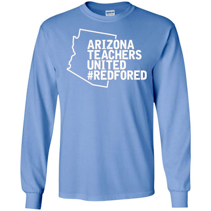 Arizona Teacher Shirt Red For Ed #redfored Carolina Blue