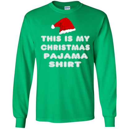 Christmas T-shirt This Is My Christmas Pajama Shirt Irish Green