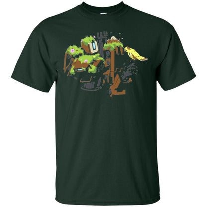 Film T-shirt Bastion Overgrown Spray T-shirt Forest Green