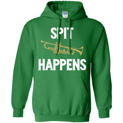 Trumpet Players T-shirt Spit Happens Irish Green