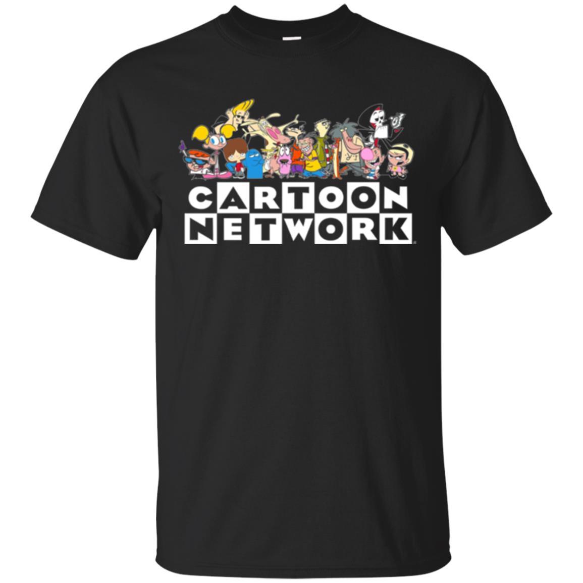 Cartoon T-shirt Classic Character Feature T-shirt Black