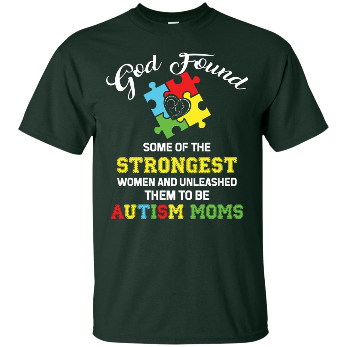 And Unleashed Them To Be Autism Moms Autism Shirt For Mom Forest