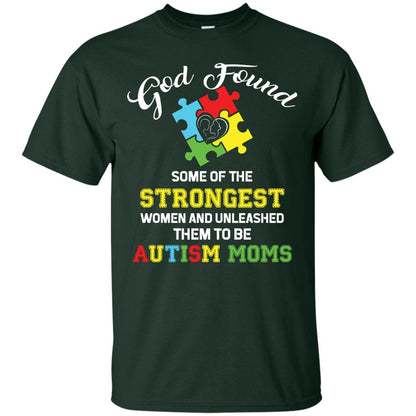 And Unleashed Them To Be Autism Moms Autism Shirt For Mom Forest