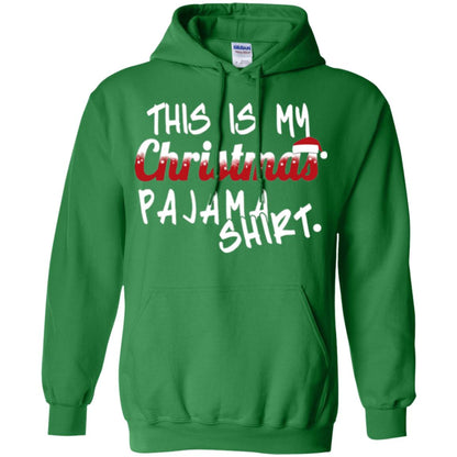 Christmas T-shirt This Is My Christmas Pajama Shirt Irish Green