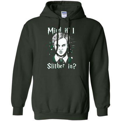 Mind If I Slither In Slytherin House Harry Potter Shirt Forest Green