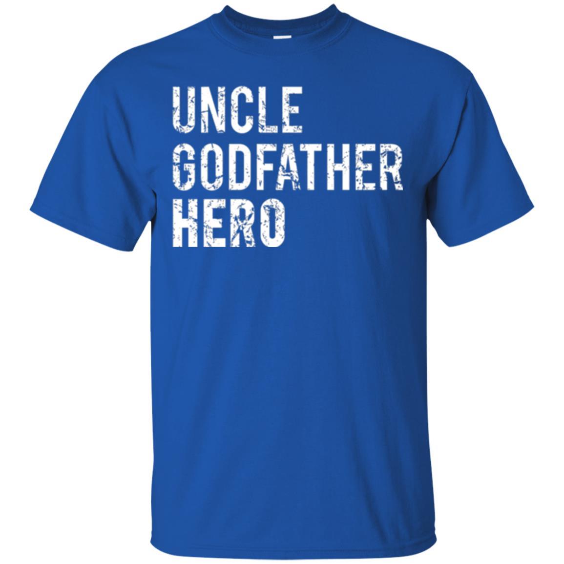 Family T-shirt Uncle Godfather Hero Royal