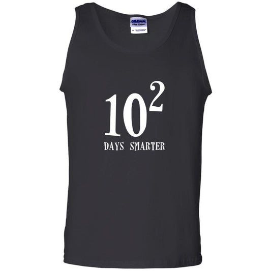 Funny Math 100th Day T-shirt 10 Squared Is 100 Days Smarter Black