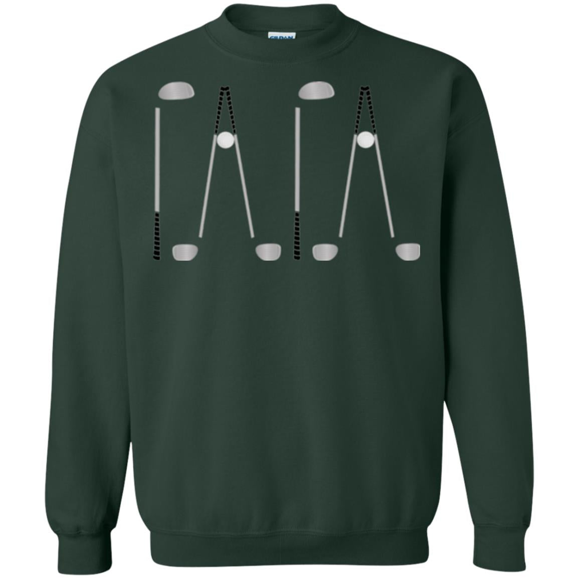 Golf Lovers T-shirt Papa Forest Green