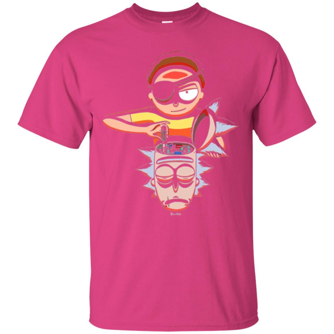 Film T-shirt Cartoon Lover Evil Morty Heliconia