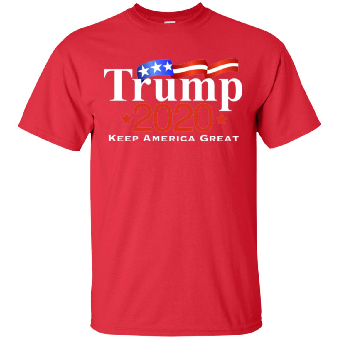 Pro Trump 2020 Keep America Great T-shirt Red