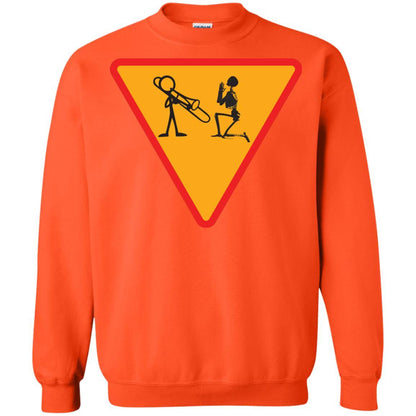 Trombone Lovers T-Shirt Funny Trombone Orange