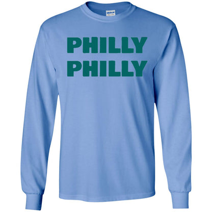 Football Lover T-shirt Philly Philly Philadelphia T-shirt Carolina Blue
