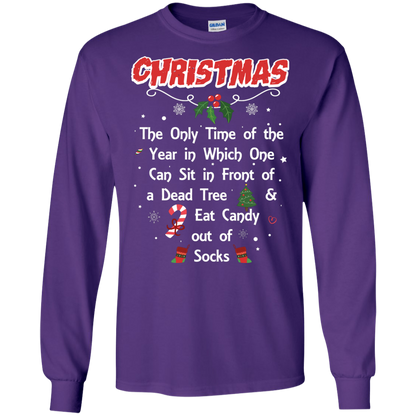 Christmas T-Shirt Purple