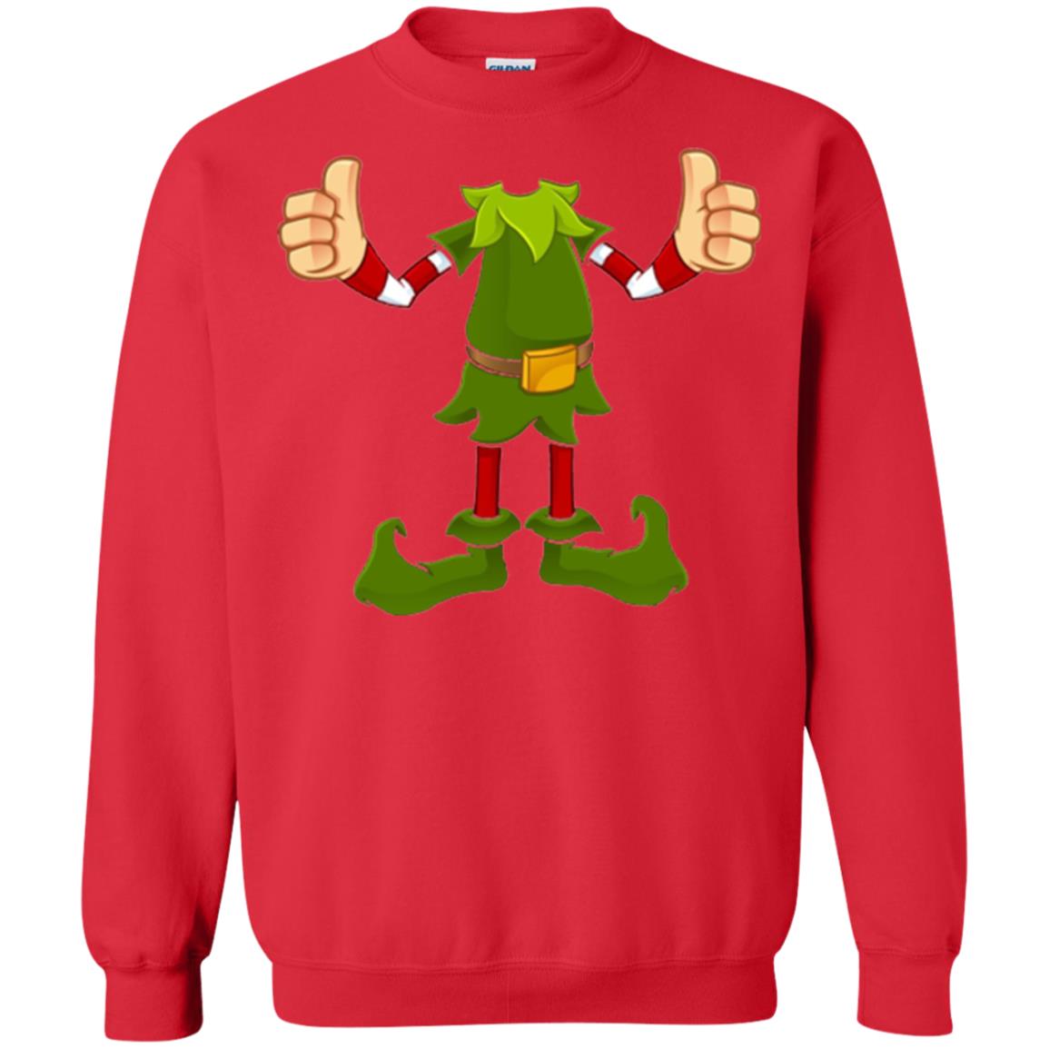 Chirstmas T-shirt Funny Elf Red
