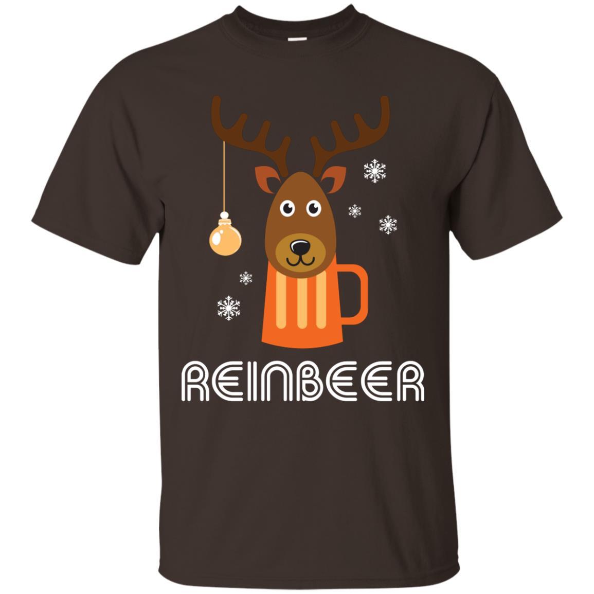 Christmas T-shirt Reinbeer Dark Chocolate