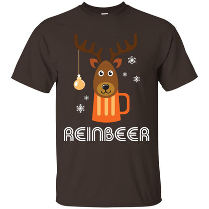 Christmas T-shirt Reinbeer Dark Chocolate