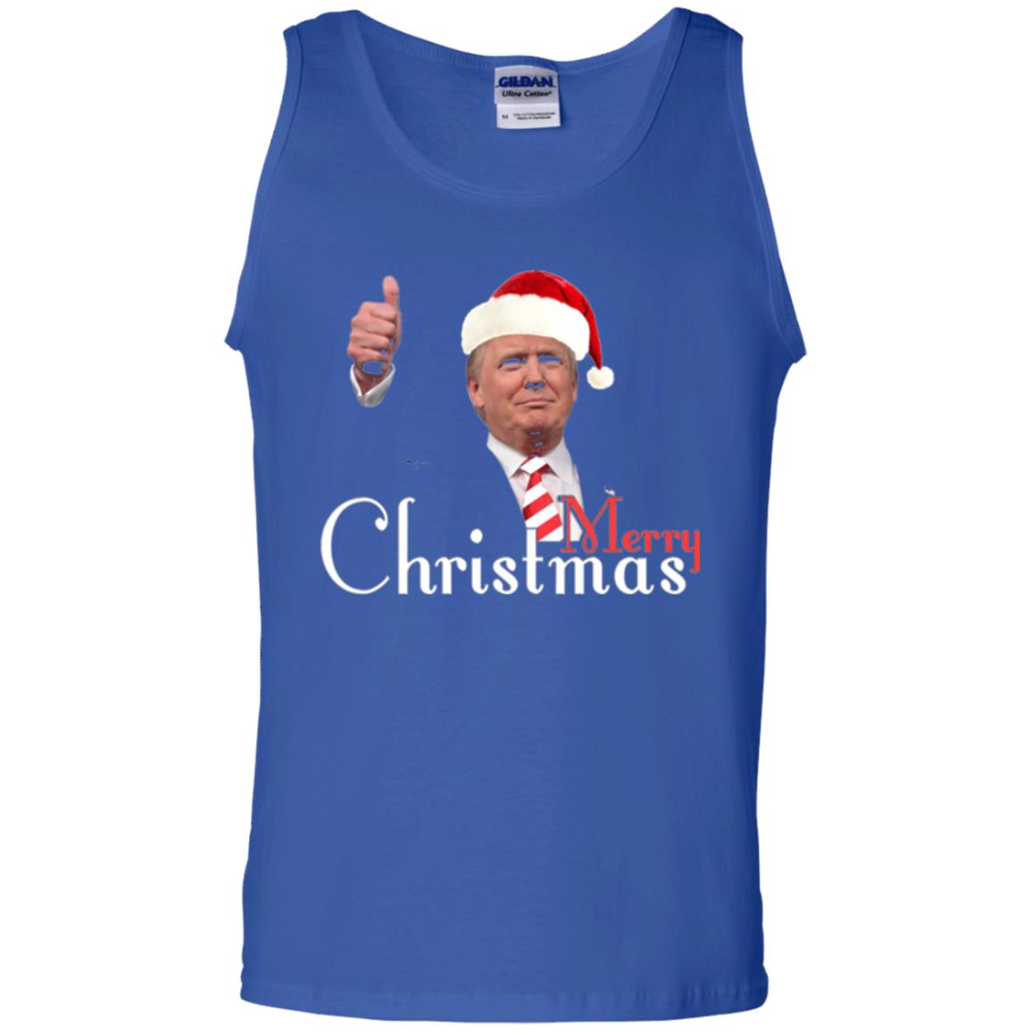 Trump Merry Christmas T-shirt Royal