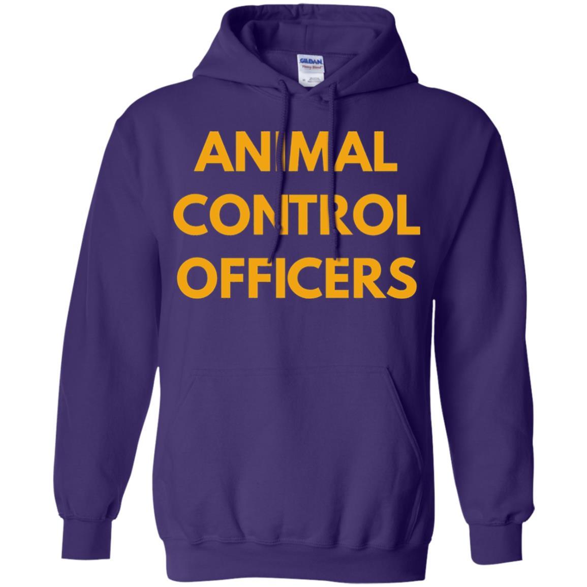 Animals Shelter T-shirt Animal Control Officers Purple