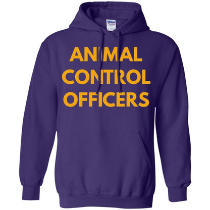 Animals Shelter T-shirt Animal Control Officers Purple