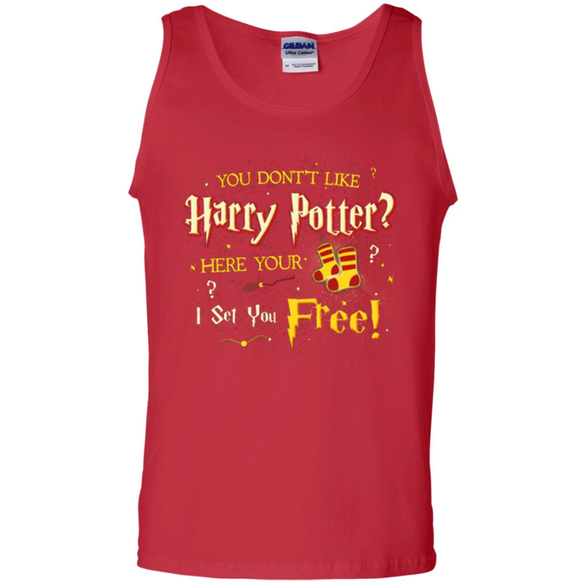 You Don_t Like Harry Potter Here Your I Set You Free Movie T-shirt Red