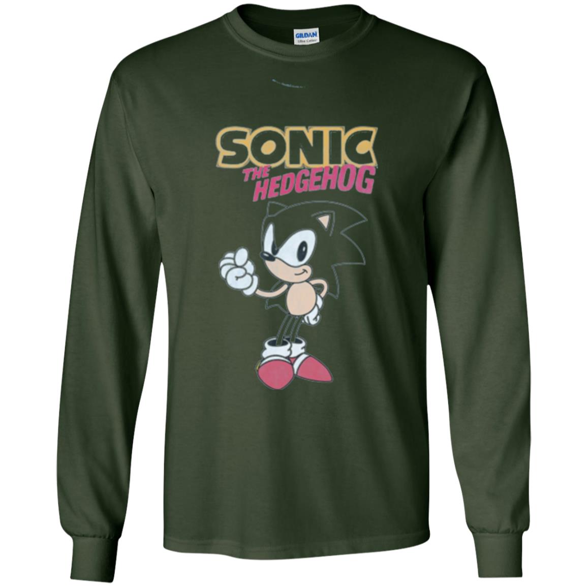 Movie T-shirt Sonic The Hedgehog Forest Green