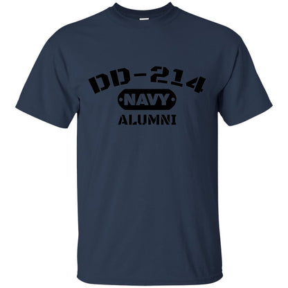 Dd-214 Us Navy Alumni T-shirt Navy
