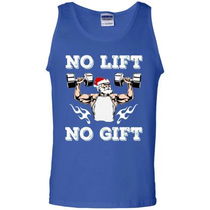 Christmas T-shirt No Lift No Gift Royal