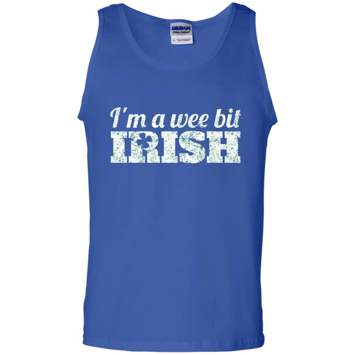 I_m Wee Bit Irish Funny Irish Heritage St Paddy_s Day T-shirt Royal