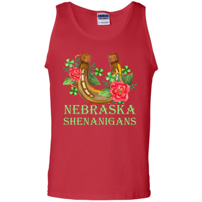 Horse Lover T-shirt Nebraska Shenanigans Red