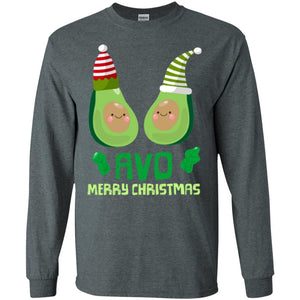 Avocado Merry Christmas T-shirt