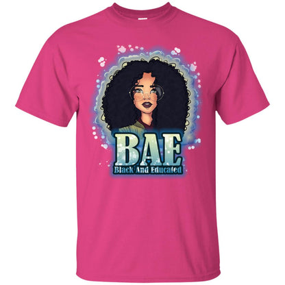Bae Shirt Black And Educated Heliconia