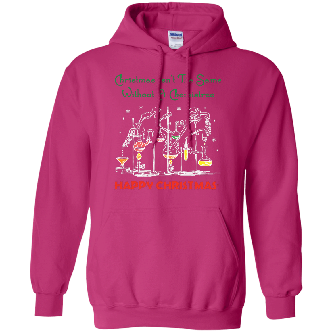 Christmas Isn't The Same Without A Chemistree Happy Christmas T-shirt Heliconia