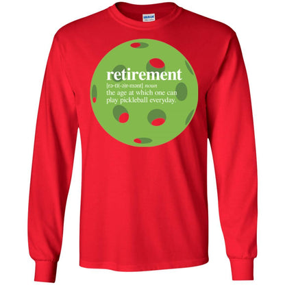 Pickleball T-shirt Retirement Definition T-shirt