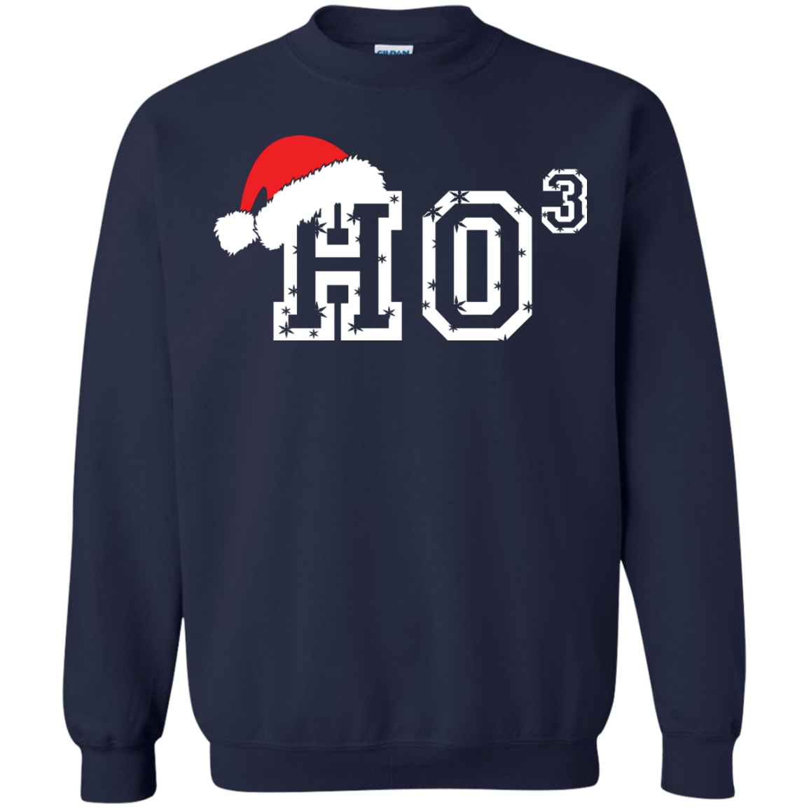 Christmas T-Shirt Ho Ho Ho Navy